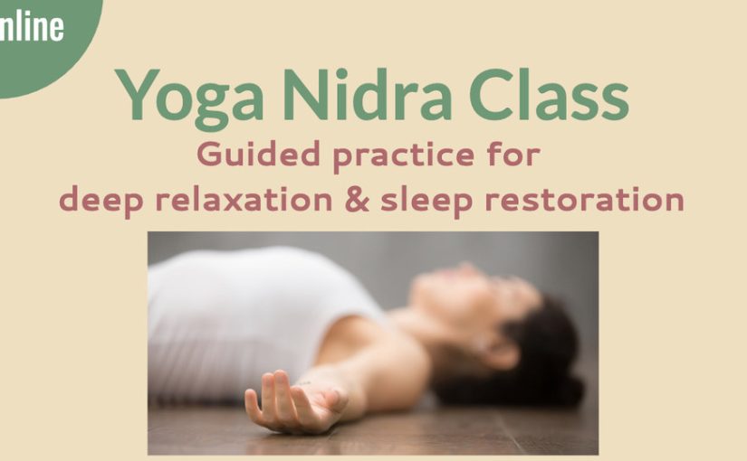 New! Yoga Nidra Online Class with Therapist Ann-Marie James