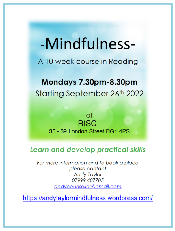 Mindfulness Course Advert