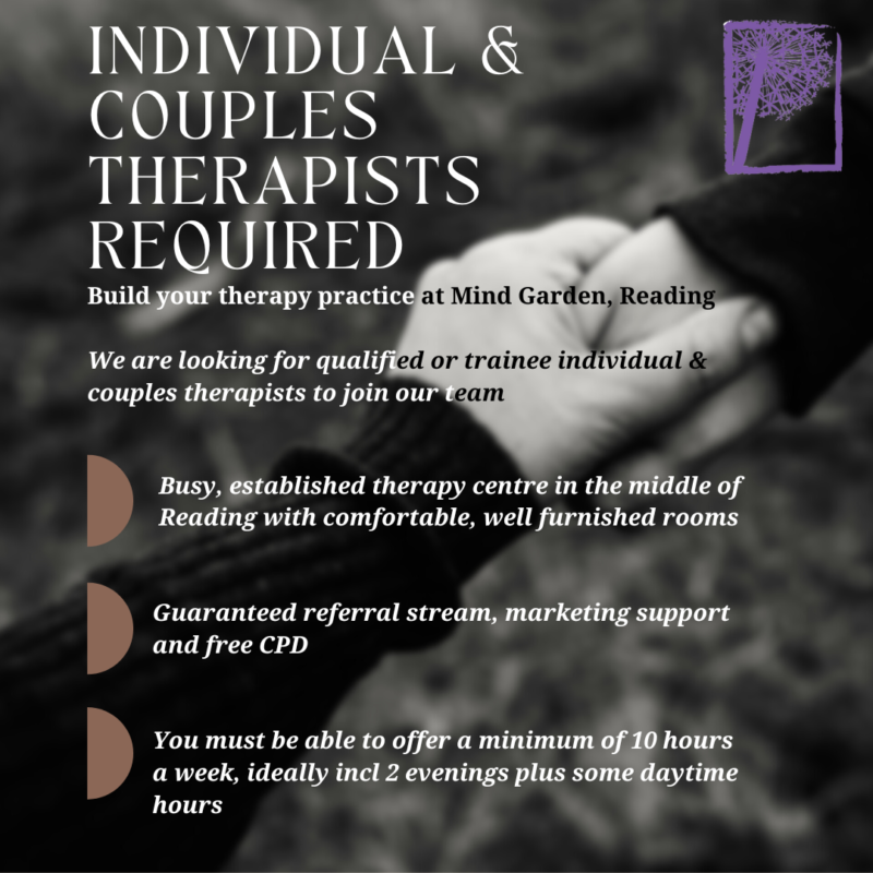 New therapists advert